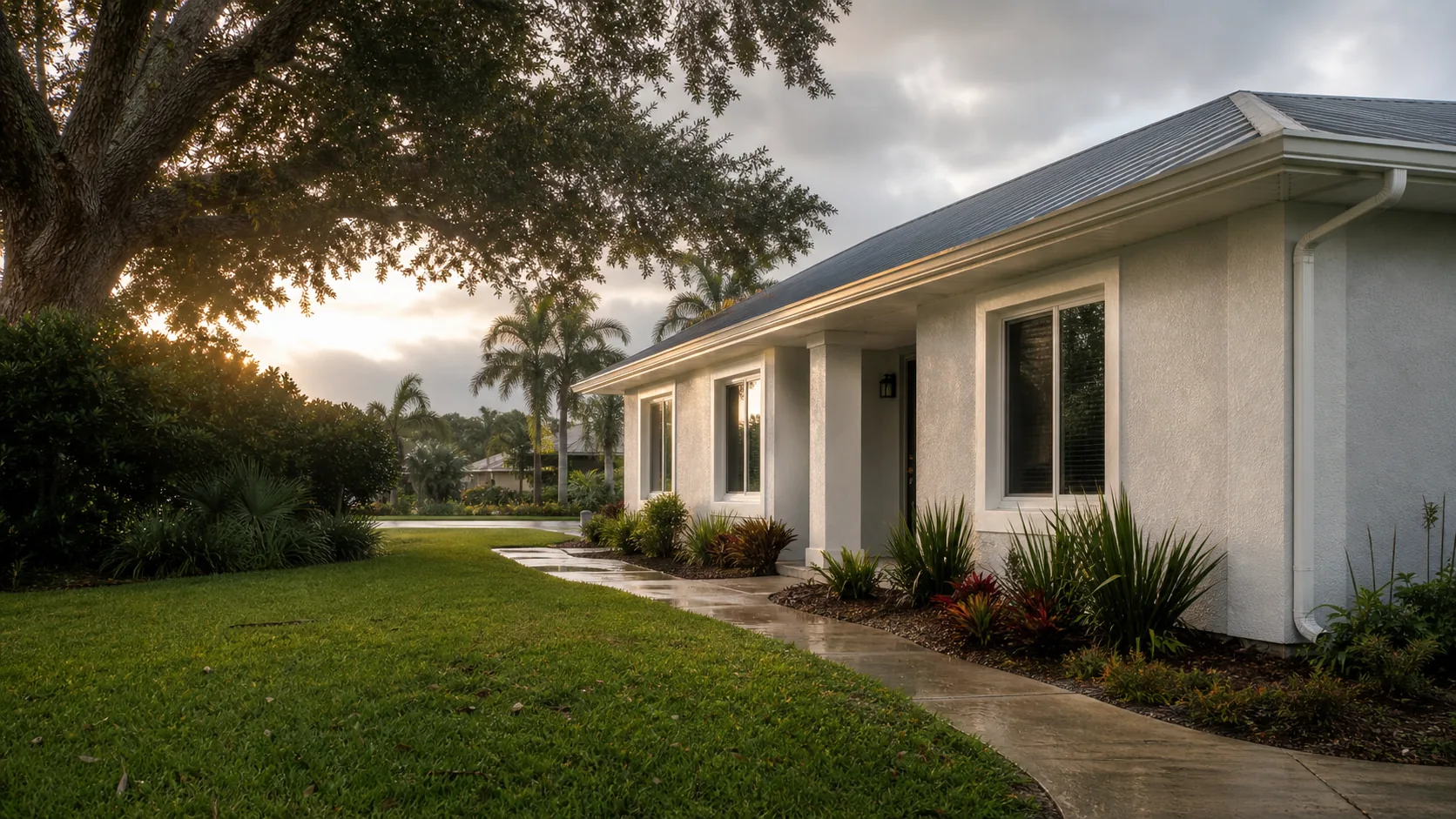 A believable Gainesville-area home suited to exterior painting planning